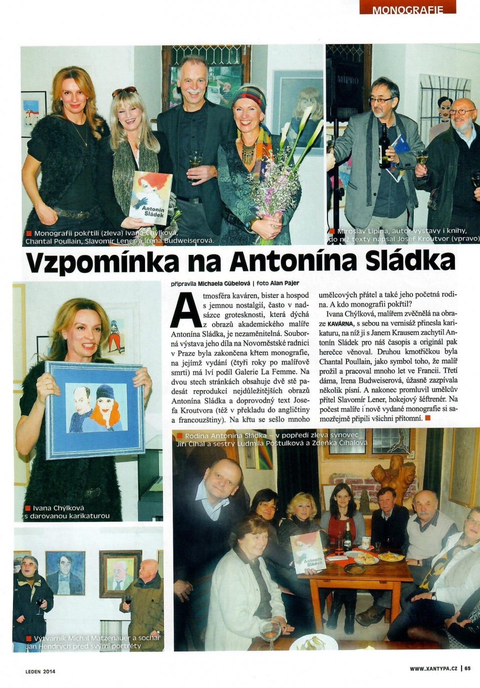 From the Media: Xantypa, January 2014